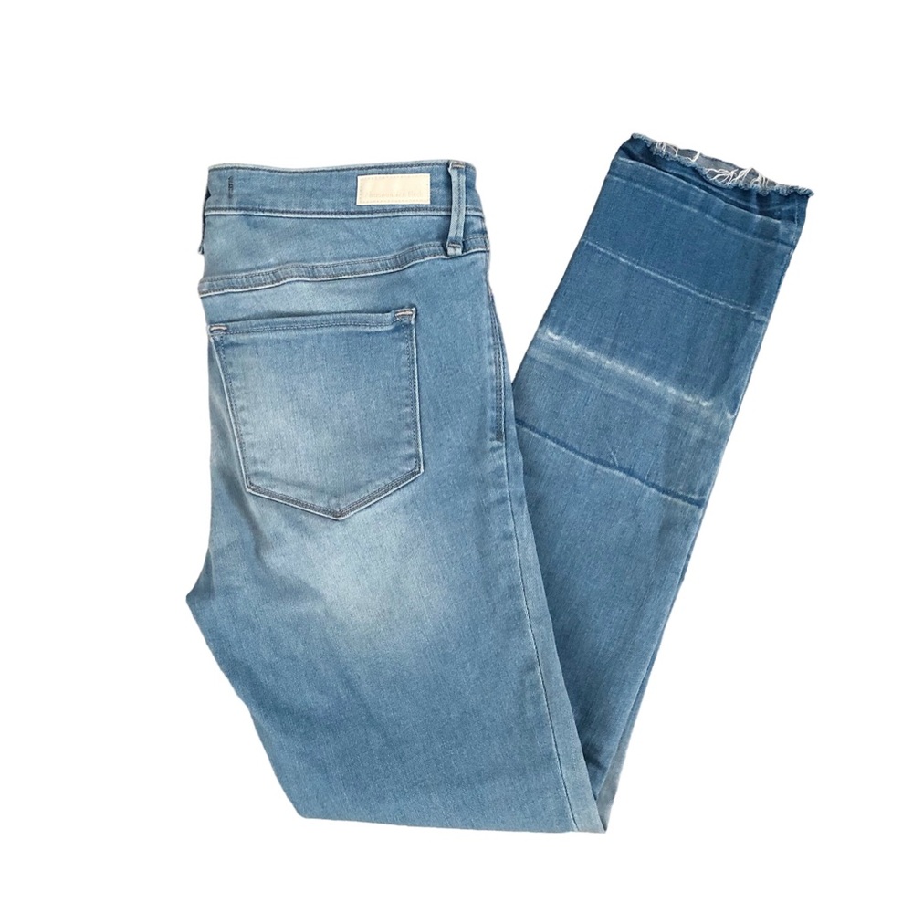 Abercrombie & Fitch Signature Collection Ombré Skinny Ankle Jeans Size 27